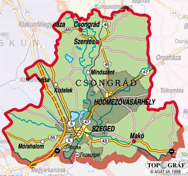 Csongr�d county
