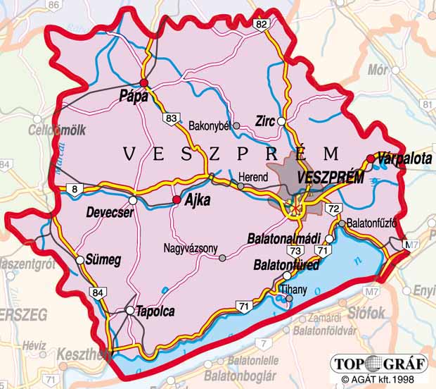 Veszpr�m county